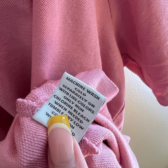 ▫️HASTING & SMITH: Women’s 2XL, pink short sleeve polo w/buttons, NWOT▫️ - Picture 5 of 8